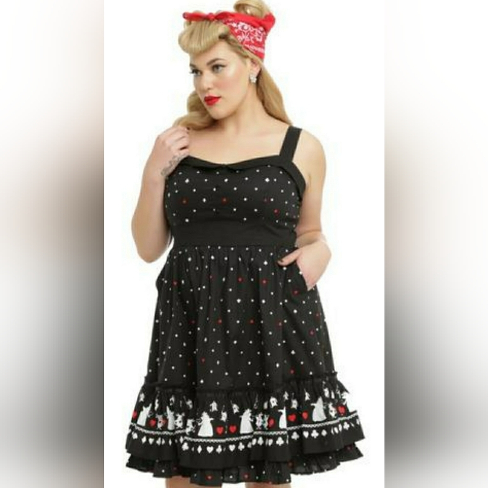 Torrid Alice In Wonderland Disney Dress Size 26